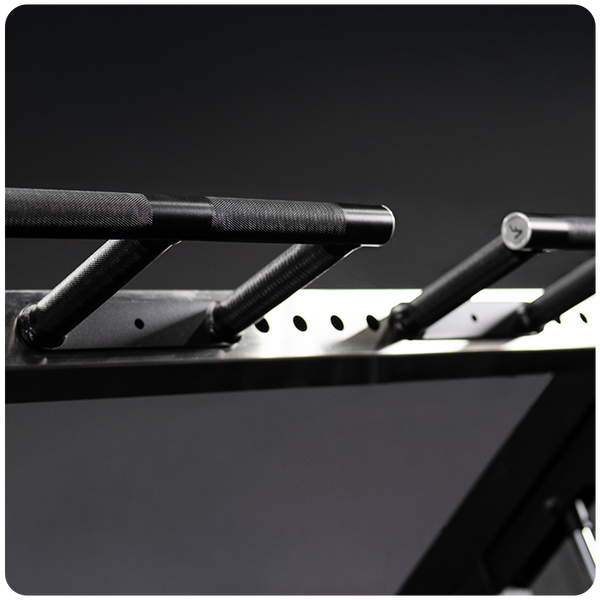 Adjustable Knurled Pull-Up Bars