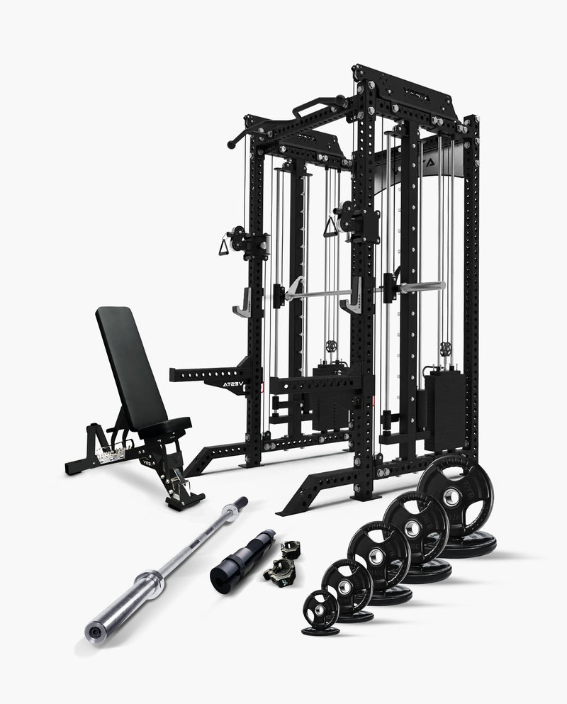 Ultimate Package II - PRO SERIES 3IN1 Ultimate Rack With Smith Machine