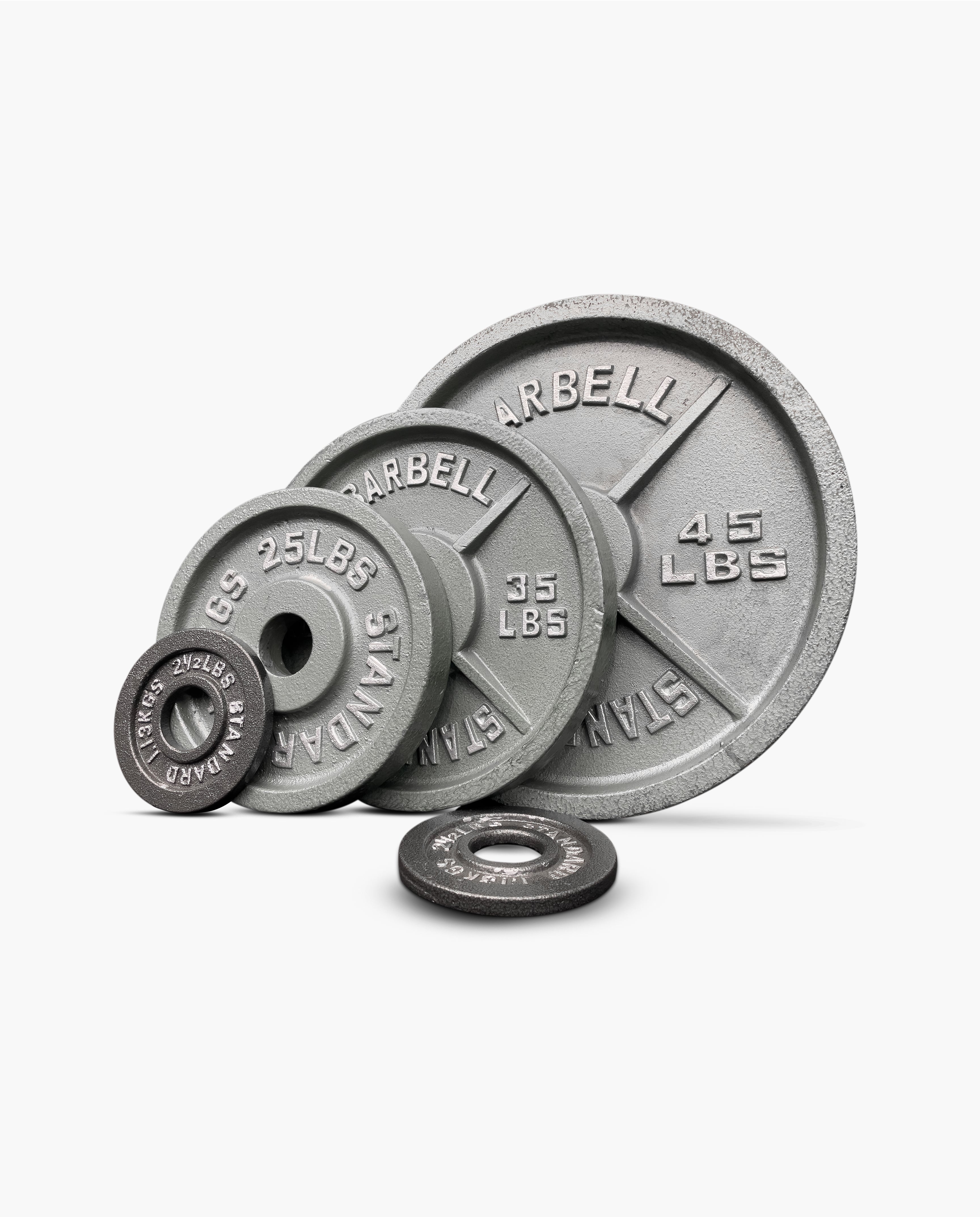 Olympic Cast Iron Weight Plates Vesta Fitness