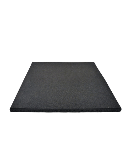 Premium 3'3" x 3'3" Gym Flooring Mat - 0.6" Thick Rubber