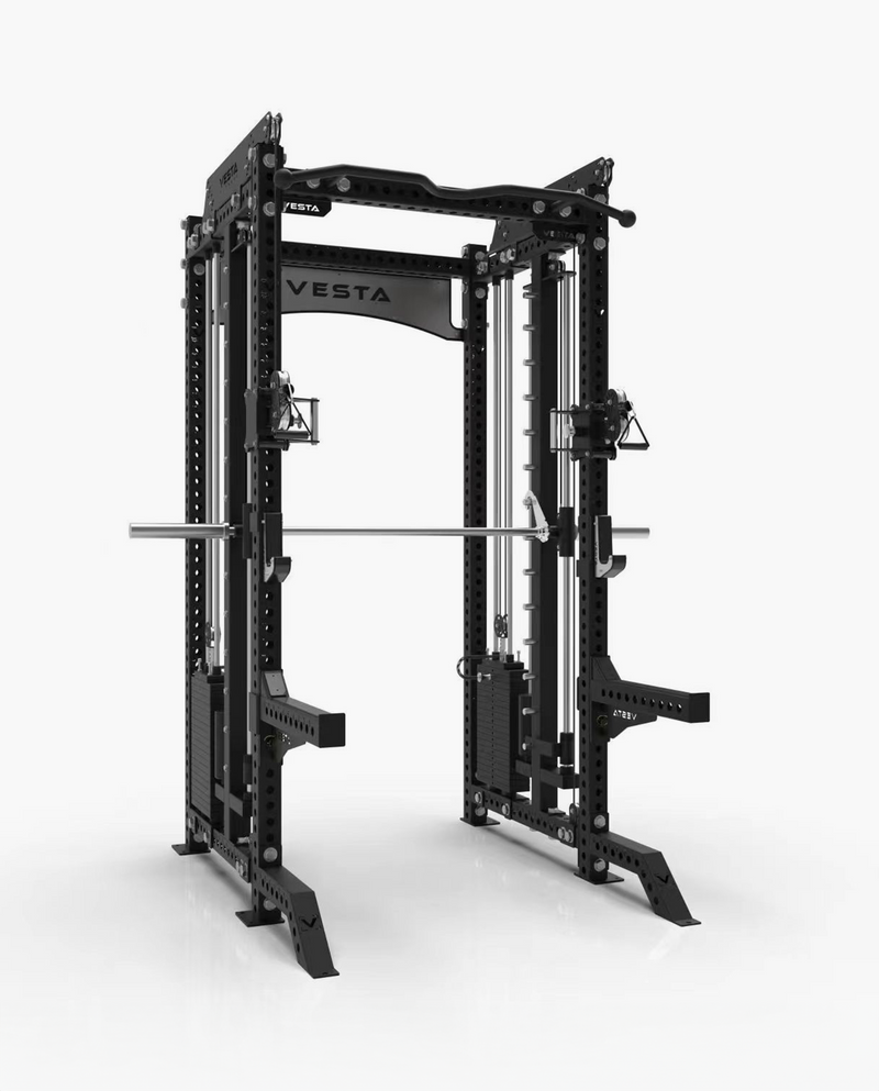 PRO SERIES 3IN1 Ultimate Rack With Smith Machine black