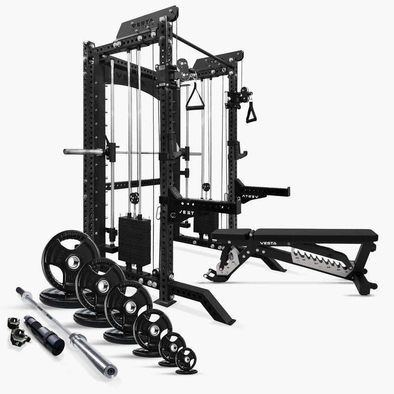 Ultimate Package II - PRO SERIES 3IN1 Ultimate Rack – Vesta Fitness Store