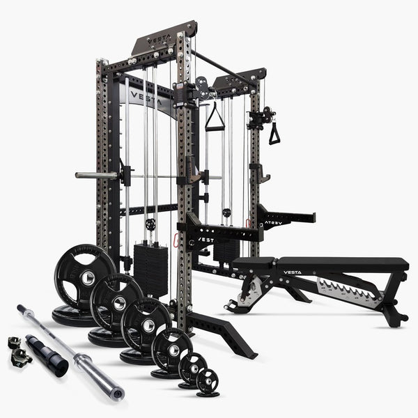 Ultimate Package II - PRO SERIES 3IN1 Ultimate Rack – Vesta Fitness Store