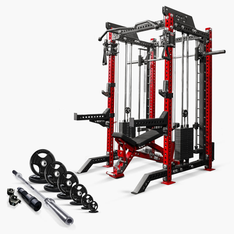 Ultimate Package II - PRO SERIES 3IN1 Ultimate Rack – Vesta Fitness Store