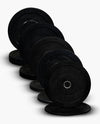 Standard Black Bumper Plates 260lb