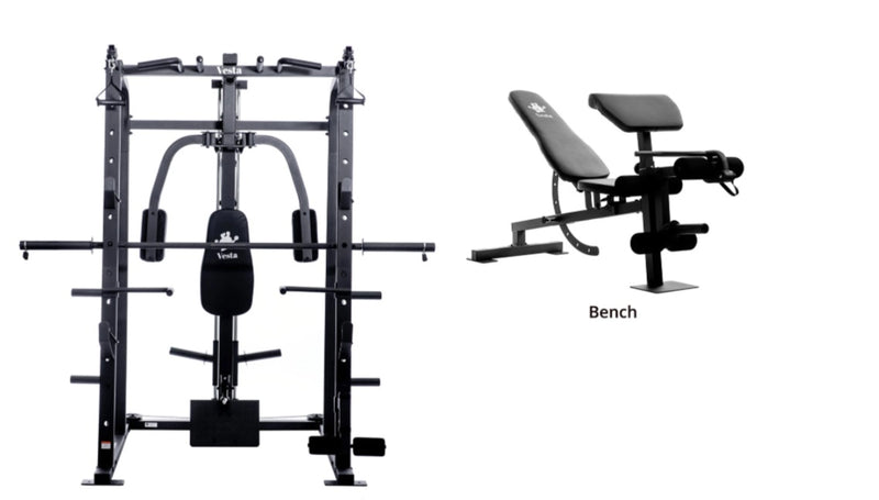 Multi-Function Gym Equipment Smith Machine - Bench Press, Squat Rack, etc.