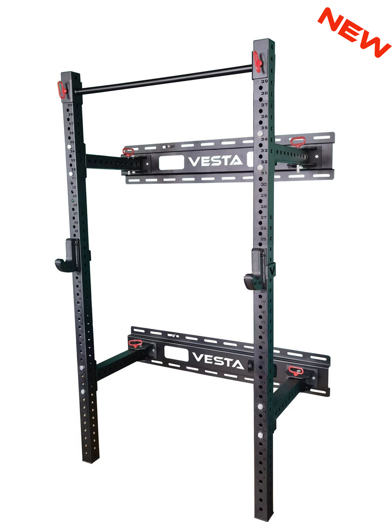 Foldable Wall Mount Rack (BACKORDER) – Vesta Fitness Store